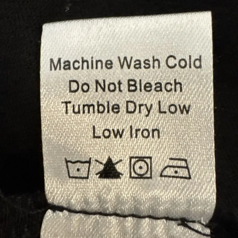 Tuckernuck Annalee Midi Dress XL Onyx Black Cinched Waist Cotton Blend Preppy